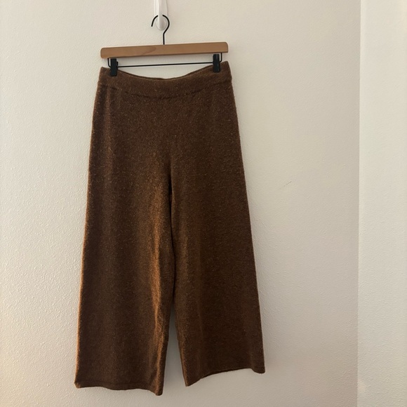 Jenni Kayne culottes Marina Wide-Leg Pants in Nutmeg - Picture 5 of 8